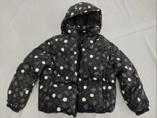 LOUIS VUITTON Down Jacket - RM231H V33 HOB31E x Yayoi Kusama / Painted Dots / Monogram / 23SS Size 48 Jacket