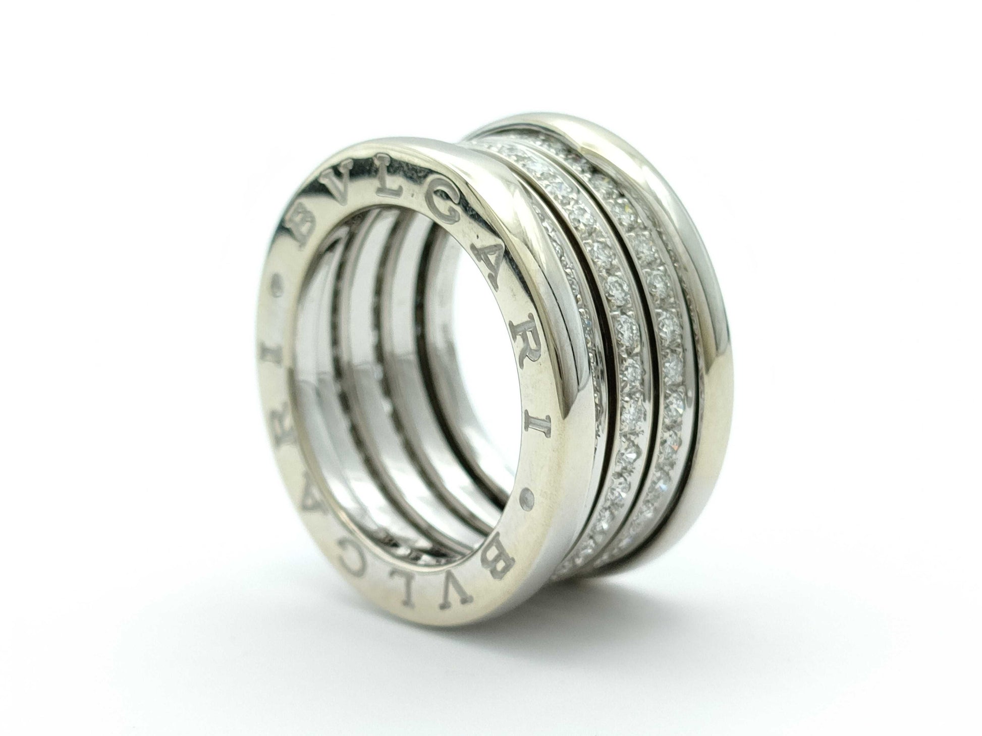 BVLGARI B.zero1 #49 Diamond WG 750 12.3g Ring 