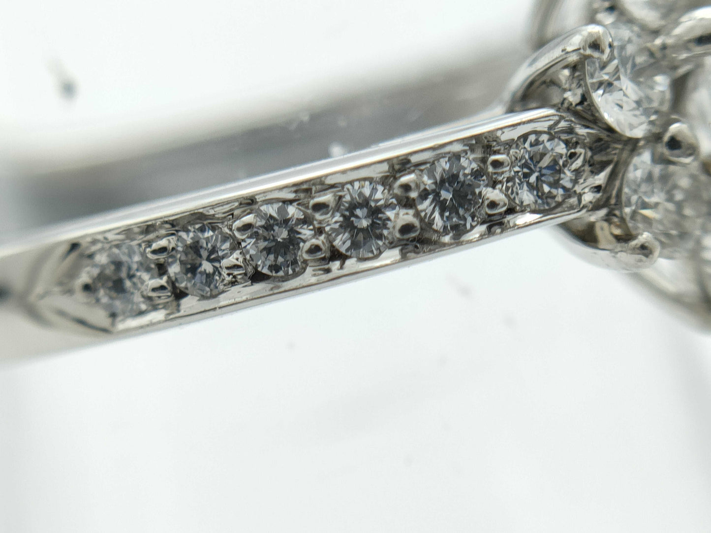 Tiffany & Co. Flora Diamond PT950 4.5g Ring 