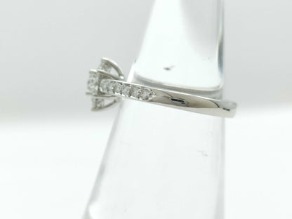 Tiffany & Co. Flora Diamond PT950 4.5g Ring 