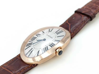 Cartier Baignoire LM 3033 88580PX Manual Winding K18 Women's Watch