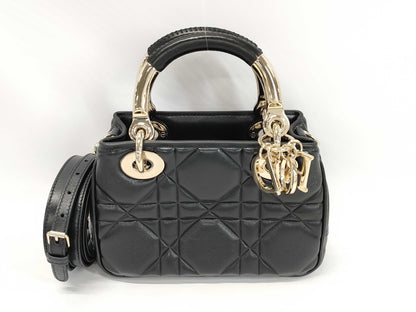 Dior DIOR/Christian Dior Handbag Lady 95.22 Bag Mini Handbag