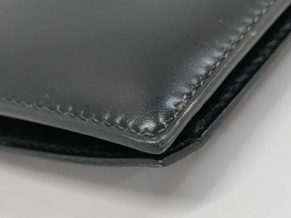 HERMES HERMES Shoulder Bag Alcazar Black Box Calf ○D Stamp Handbag