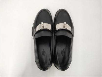 HERMES HERMES Shoes Moccasin Hot H232075Z Kelly Hardware/Silver Hardware Size 38.5 Loafers