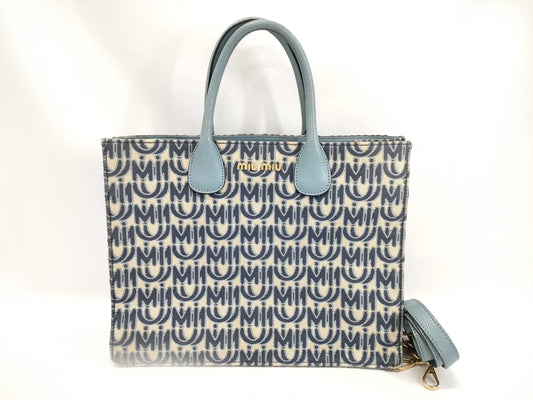 Miu Miu Miu Miu Tote Bag Emeuticon Handbag