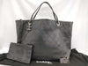 CHANEL CHANEL Tote Bag On the Road/Wild Stitch Black Caviar Skin Large Tote Bag