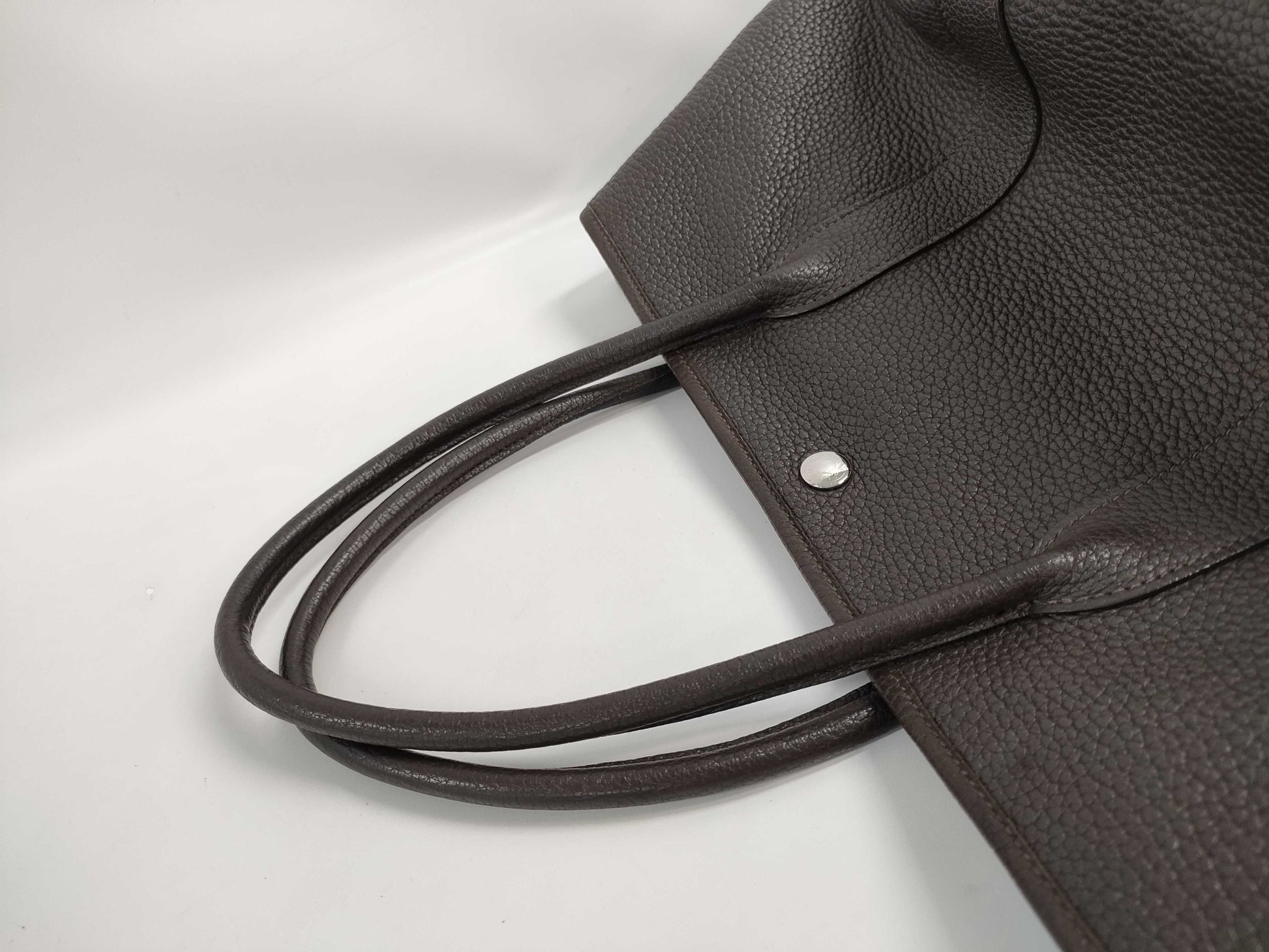 HERMES Garden Party PM Tote Bag with Ebene Negonda T Stamp