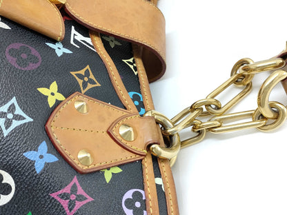 LOUIS VUITTON Monogram Multicolore Annie GM M40304 SR1111 Tote Bag