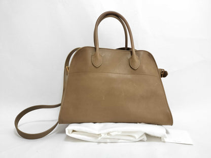 THE ROW Soft Margaux 12 Leather 2-Way Handbag