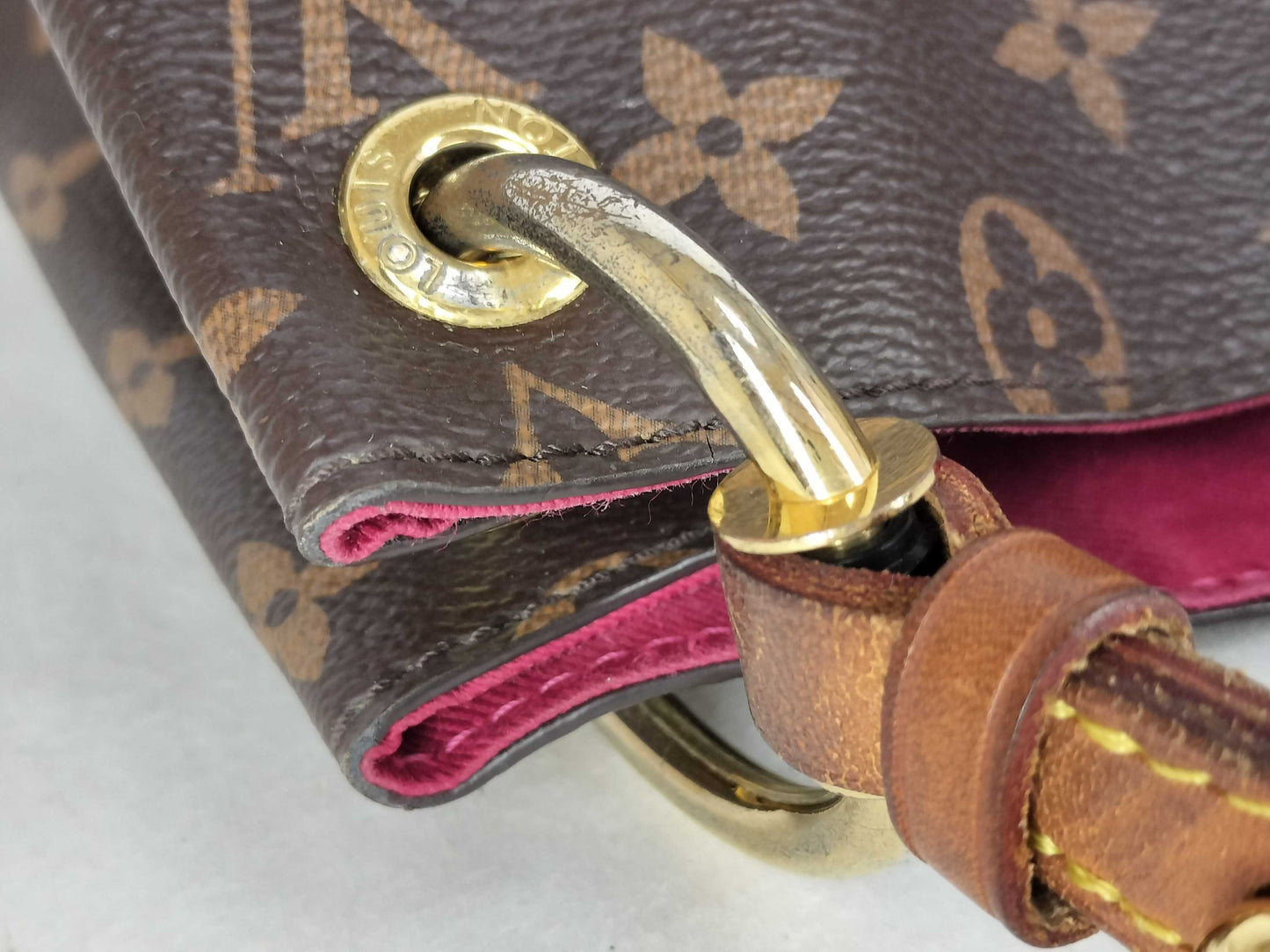 LOUIS VUITTON Monogram Graceful PM M43700 Shoulder Bag