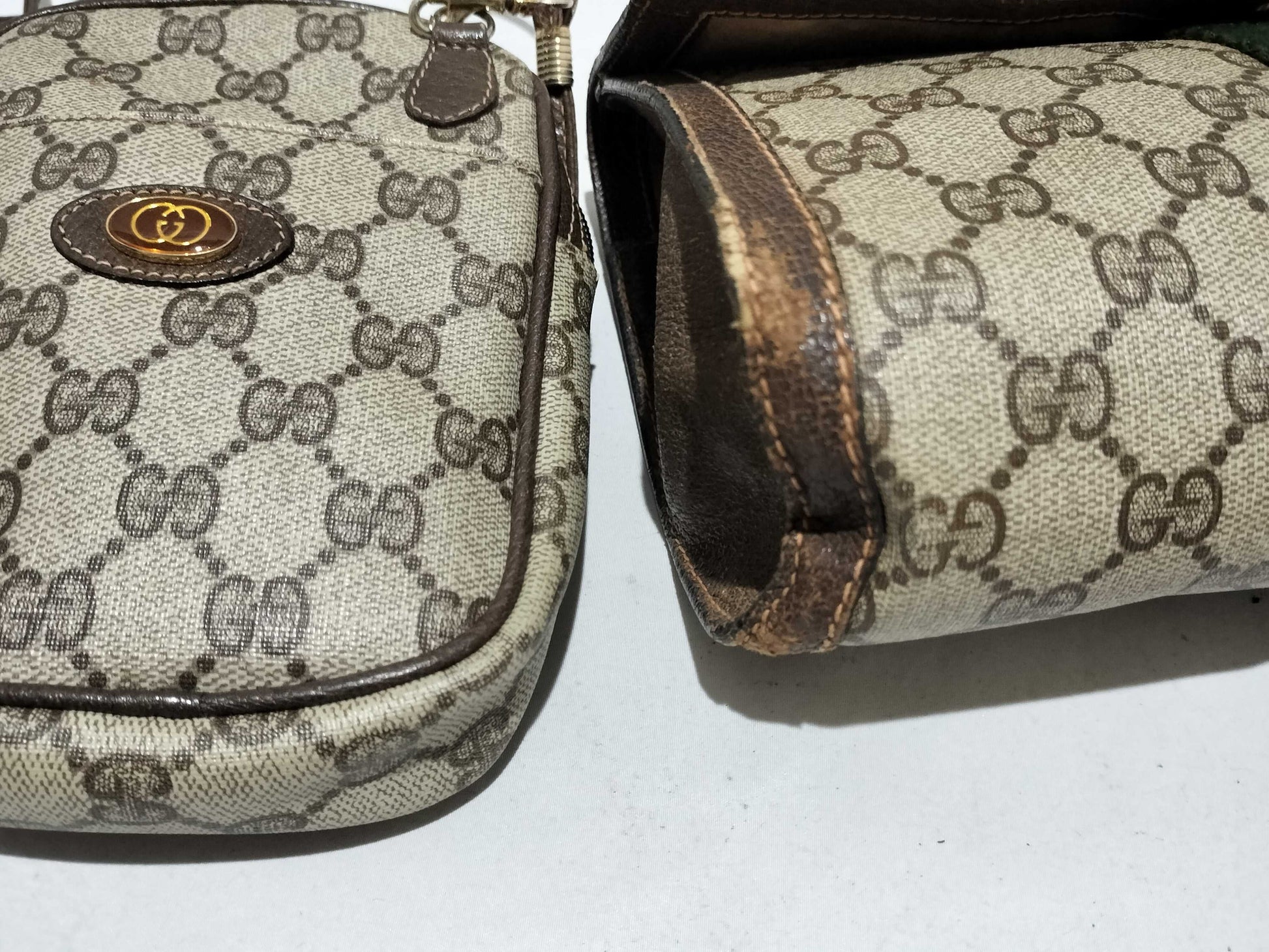 GUCCI Gucci Sherry Line GG Bag 2-Piece Clutch Bag
