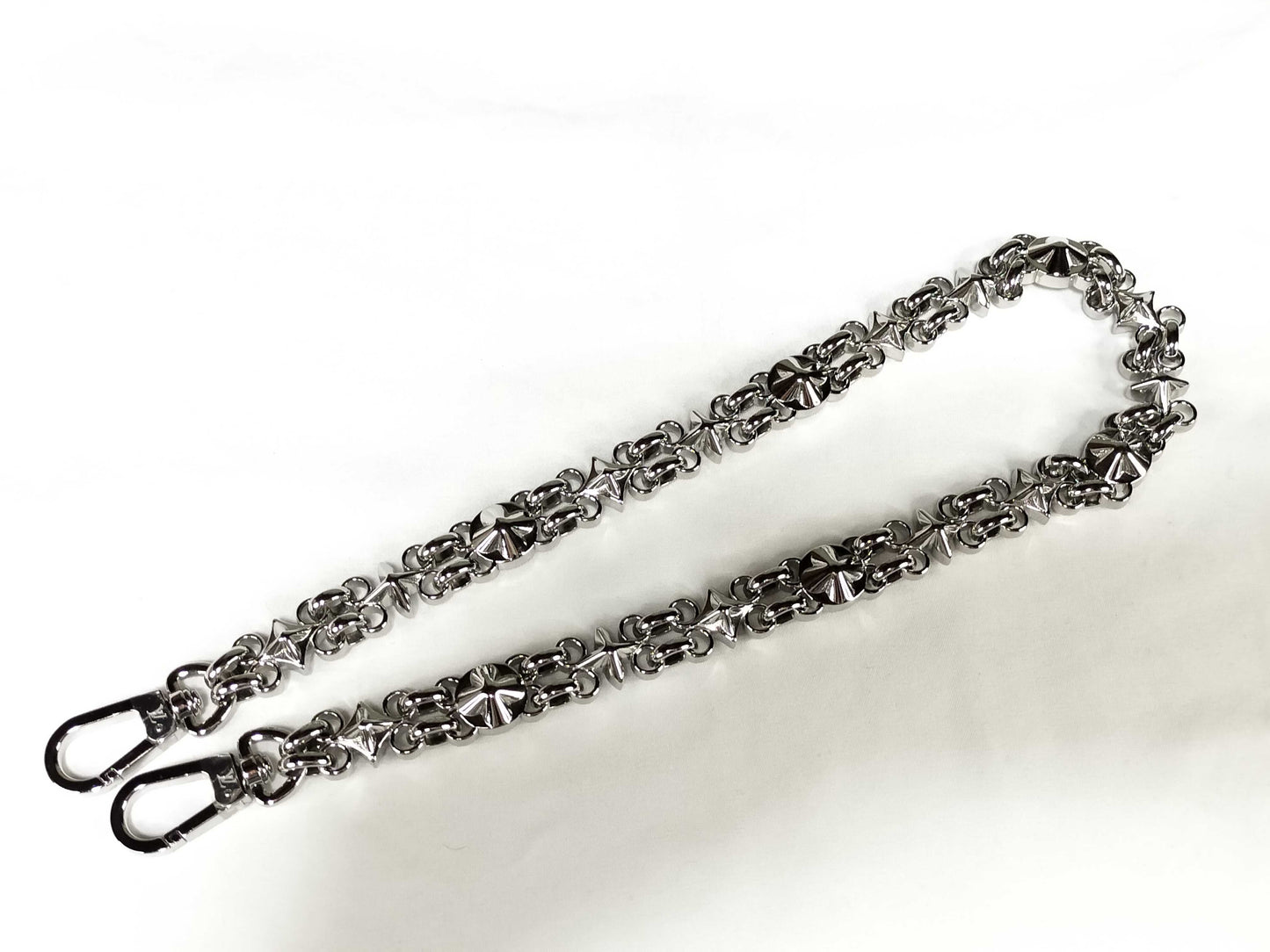 LOUIS VUITTON Dauphine Monogram Accessory Strap with Silver Hardware