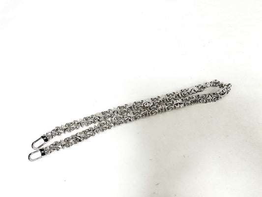 LOUIS VUITTON Dauphine Monogram Accessory Strap with Silver Hardware