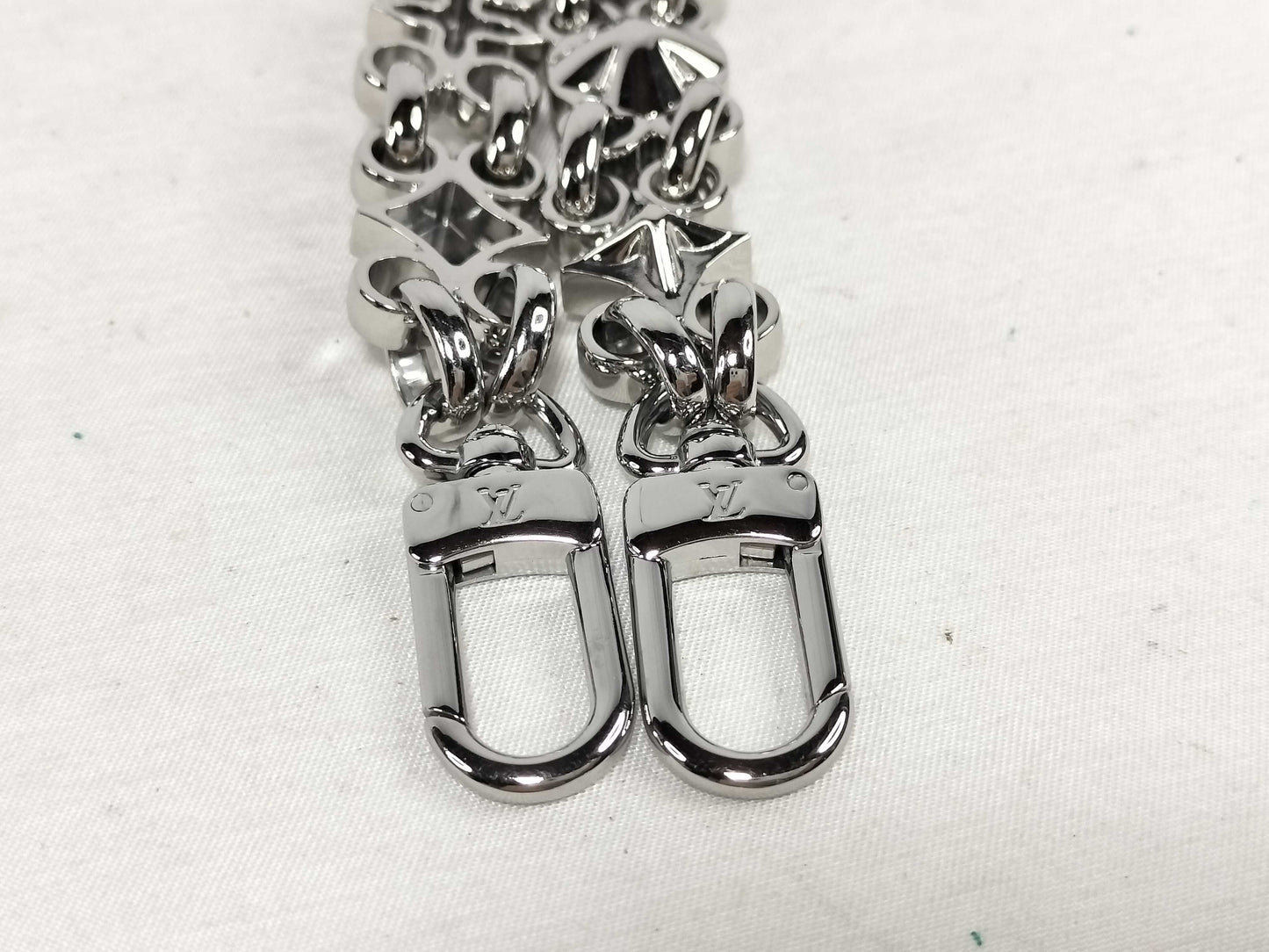 LOUIS VUITTON Dauphine Monogram Accessory Strap with Silver Hardware