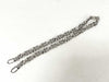 LOUIS VUITTON Dauphine Monogram Accessory Strap with Silver Hardware