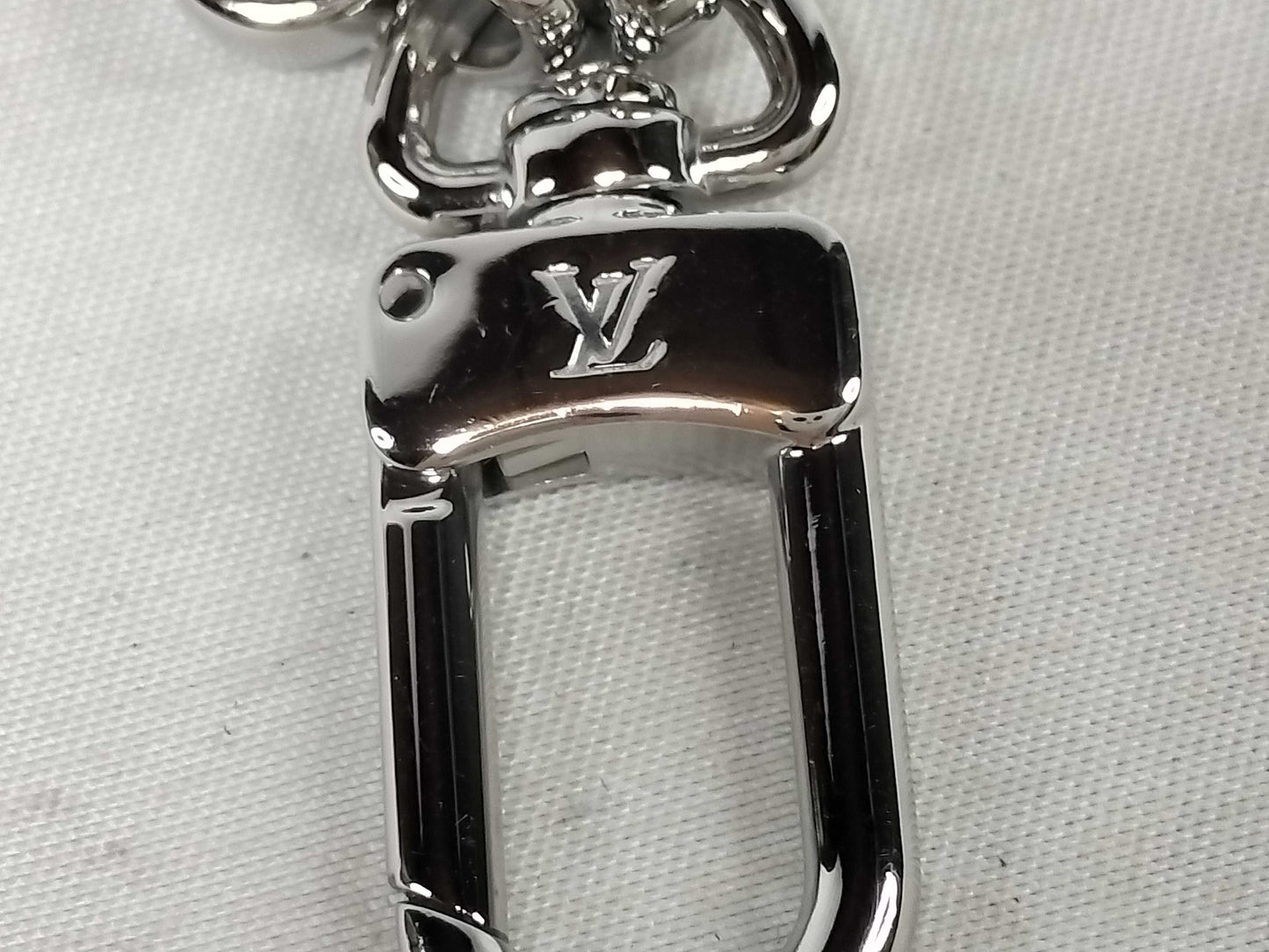LOUIS VUITTON Dauphine Monogram Accessory Strap with Silver Hardware