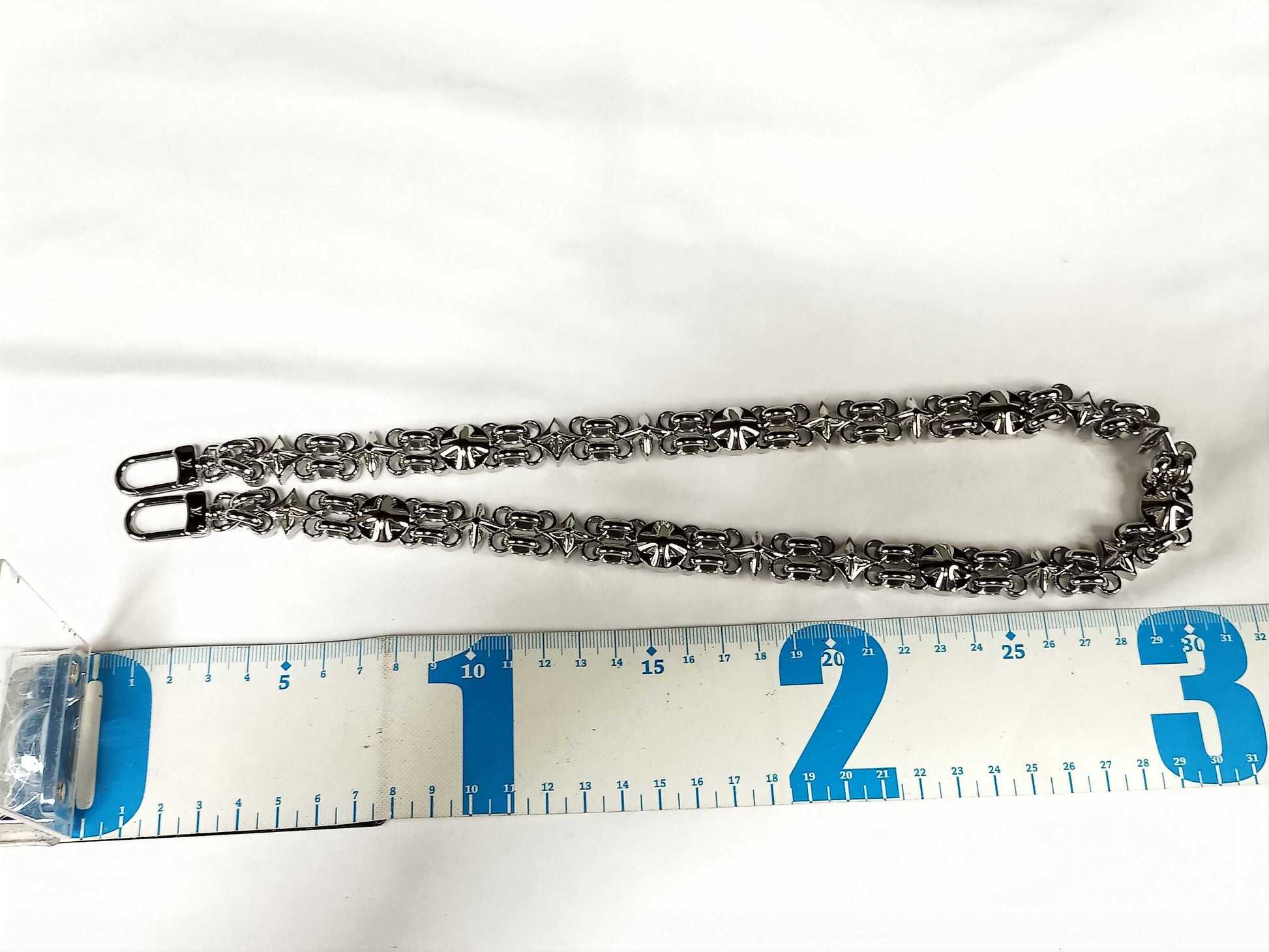 LOUIS VUITTON Dauphine Monogram Accessory Strap with Silver Hardware