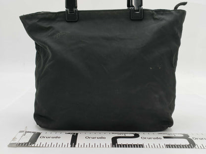 PRADA Prada plastic handle nylon tote bag