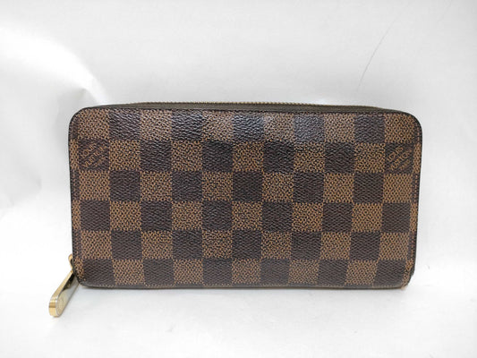 LOUIS VUITTON Damier Zippy Wallet Long Wallet