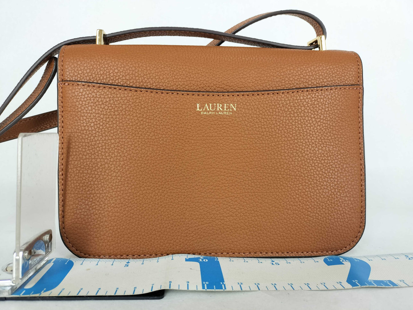 Ralph Lauren Sophie Leather Shoulder Bag