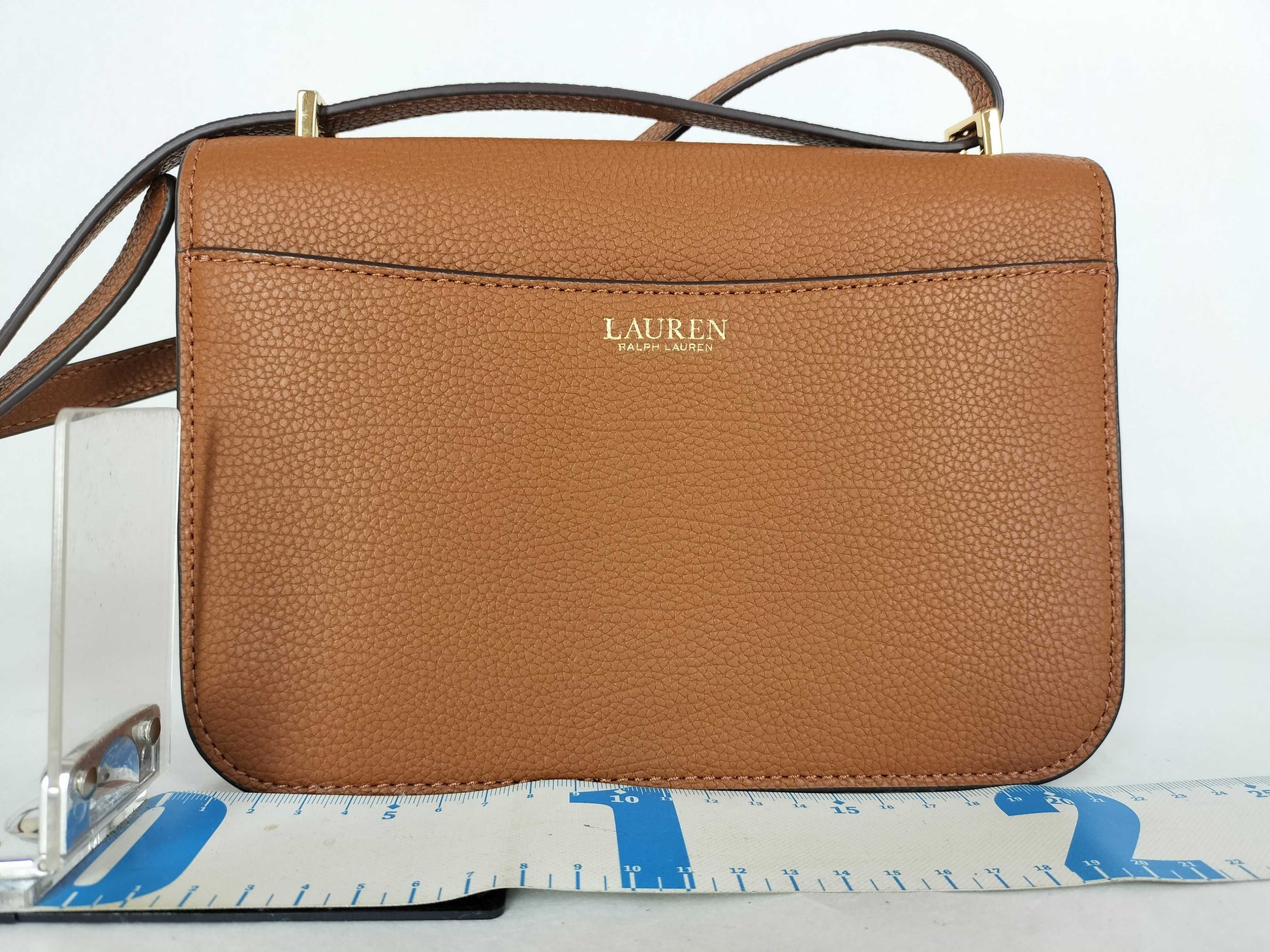 Ralph Lauren Sophie Leather Shoulder Bag