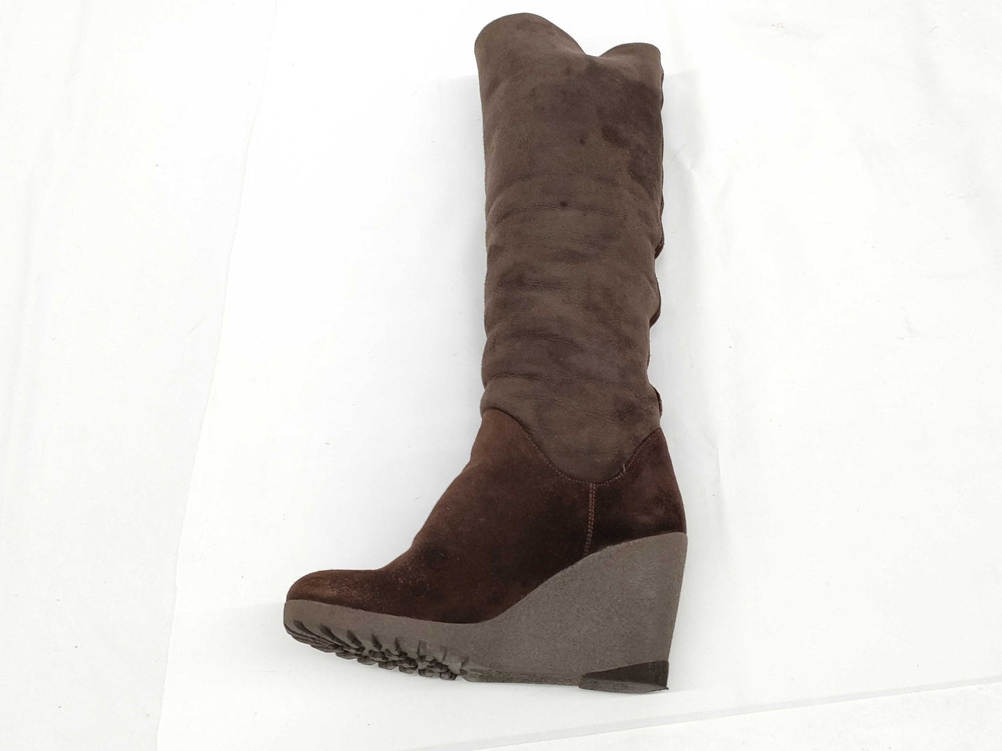 FENDI FENDI Mouton Long Boots Brown #37 Other Shoes