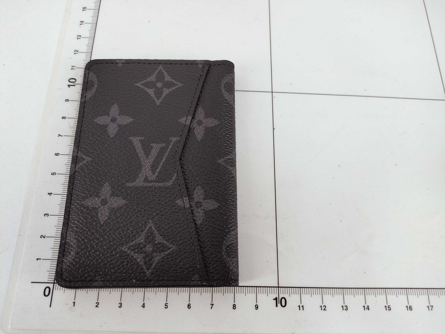 LOUIS VUITTON Monogram Eclipse Organizer de Poche M61696 Card Case, Pass Case, Business Card Holder