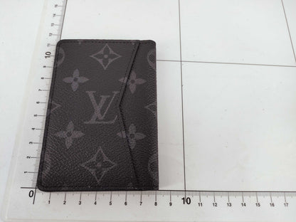 LOUIS VUITTON Monogram Eclipse Organizer de Poche M61696 Card Case, Pass Case, Business Card Holder