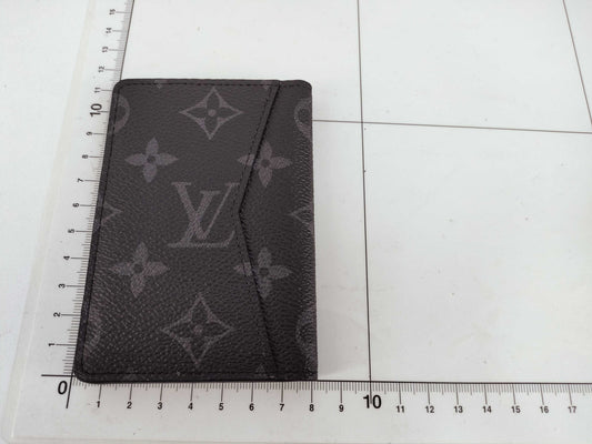 LOUIS VUITTON Monogram Eclipse Organizer de Poche M61696 Card Case, Pass Case, Business Card Holder