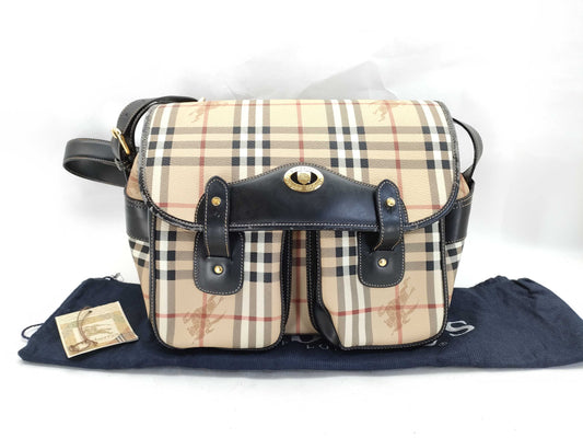 BURBERRY Check Shoulder Bag Shoulder Bag