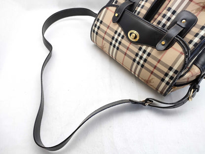 BURBERRY Check Shoulder Bag Shoulder Bag