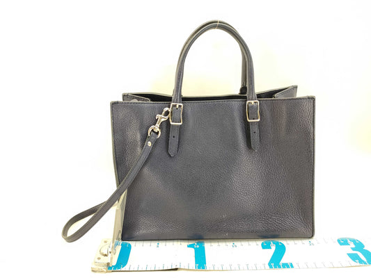 BALENCIAGA Paper 2-Way Bag Navy Handbag