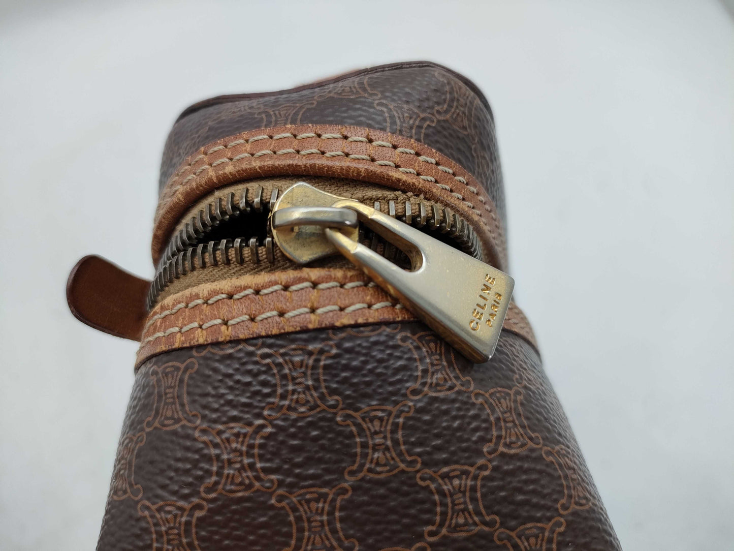 CELINE Macadam Vanity Clutch Bag 3-Piece Set