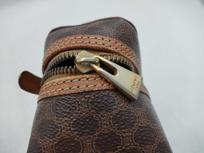 CELINE Macadam Vanity Clutch Bag 3-Piece Set