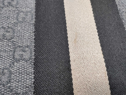 GUCCI GG logo scarf, gray