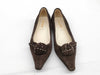 PRADA Prada Suede Flower Flat Shoes Size 35.5 Pumps