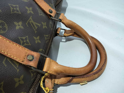 LOUIS VUITTON Monogram Keepall Boston Bag