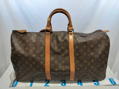 LOUIS VUITTON Monogram Keepall Boston Bag
