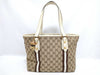 GUCCI GG Canvas Tote Bag GUCCI GG Canvas Tote Bag
