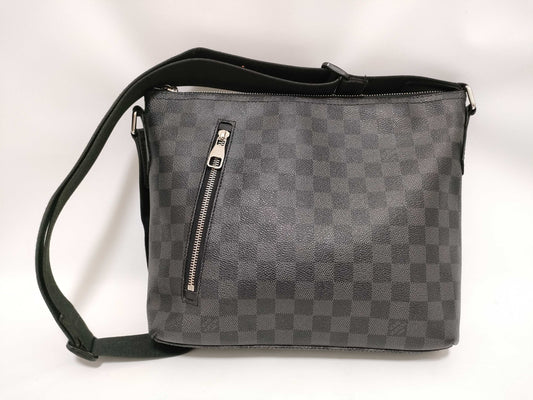 LOUIS VUITTON Damier Graphite Mick PM N41211 Shoulder Bag