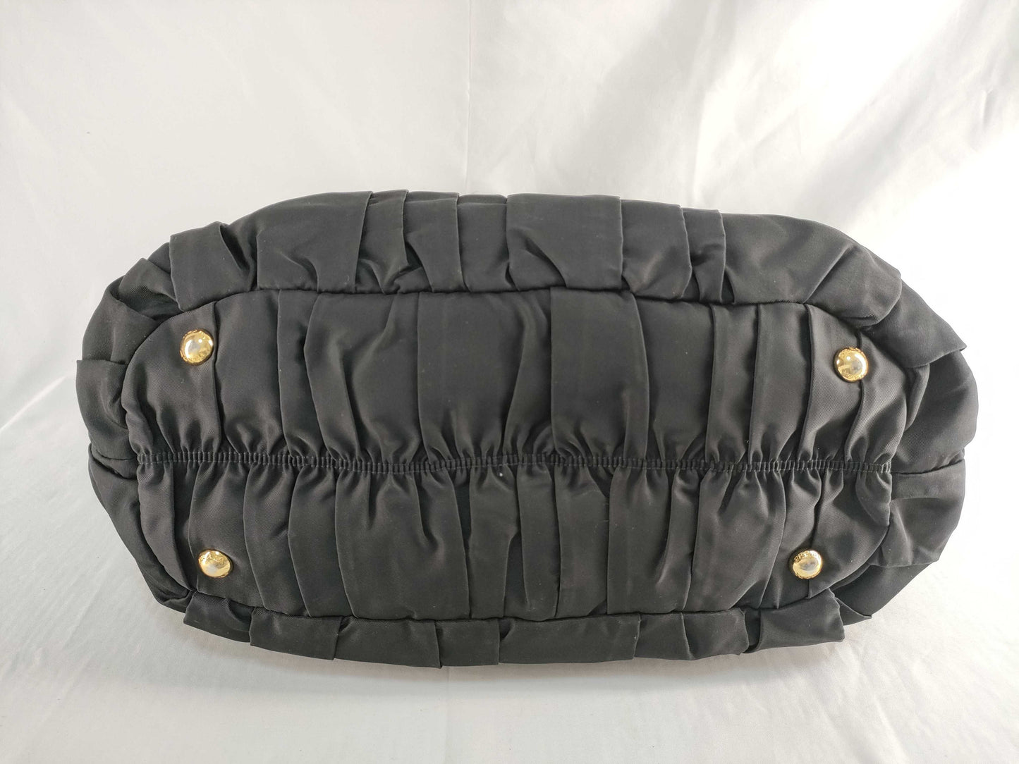 PRADA Prada 2-way bag gathered handbag