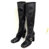 PRADA Leather Long Boots Size 36 with Prada Hardware and Belt Design Other Shoes