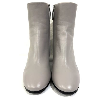 BALENCIAGA Leather Gray Back Logo Size 36 Other Shoes