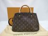 LOUIS VUITTON Monogram Nomogram Montaigne Handbag with Strap