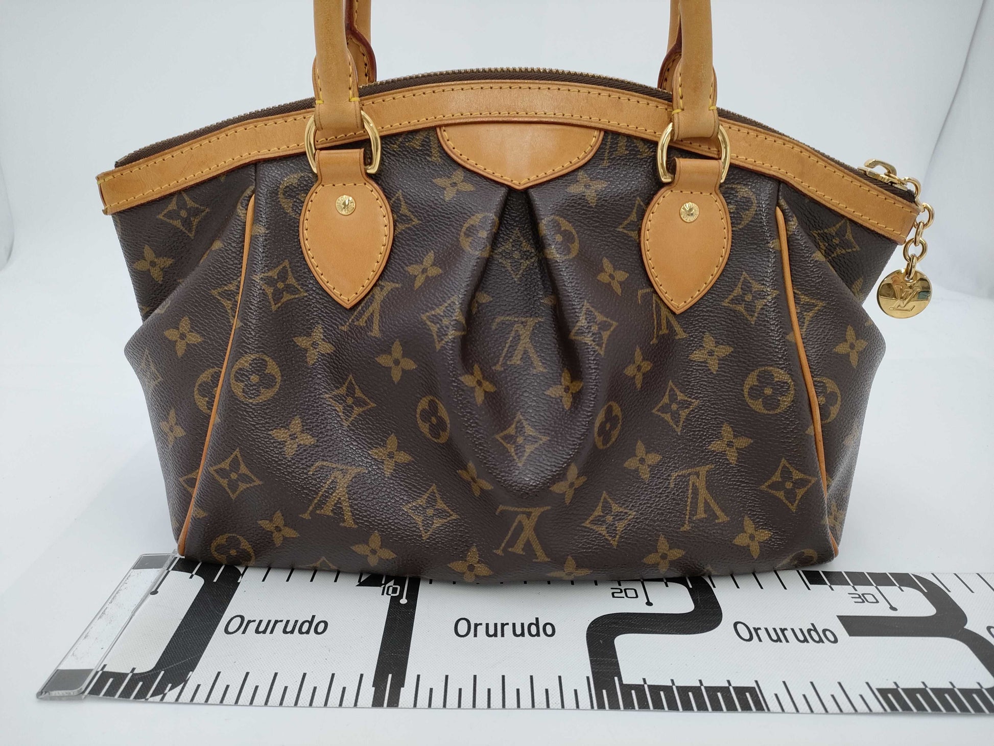 LOUIS VUITTON Tivoli PM Handbag M40143 Brown VI4151 Handbag
