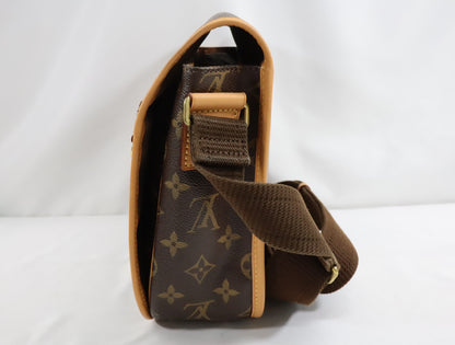 LOUIS VUITTON Monogram Messenger PM Bosphor Shoulder Bag, PVC-Coated Canvas and Leather, Brown, M40106