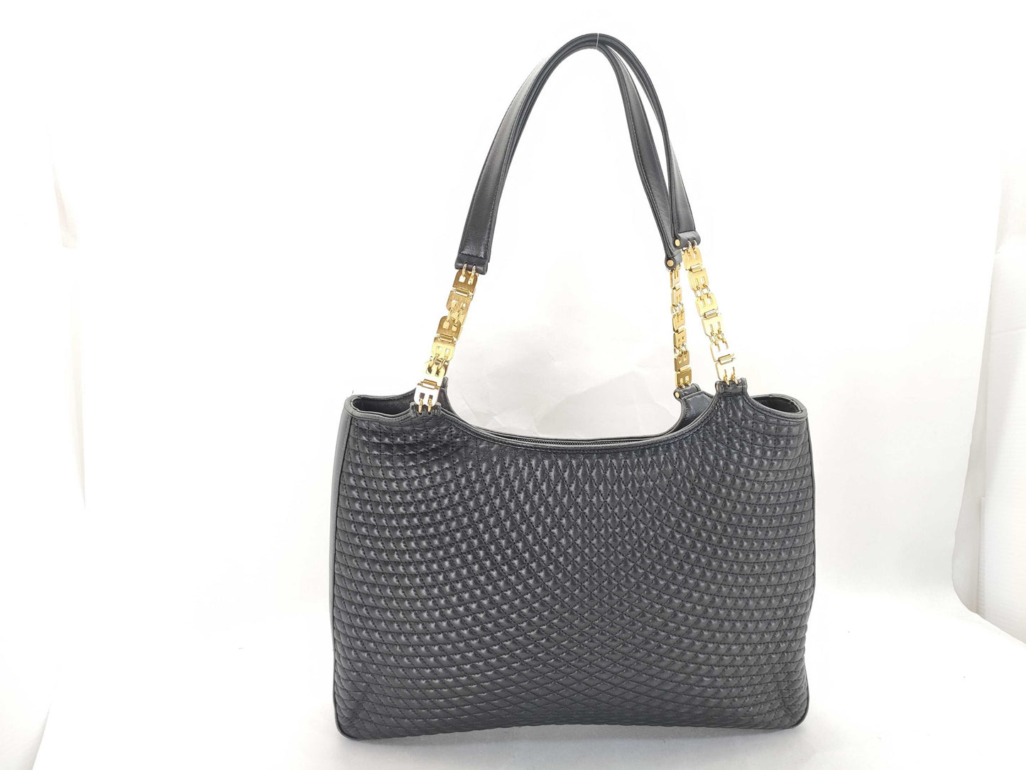 BALLY Quilted Tote Bag