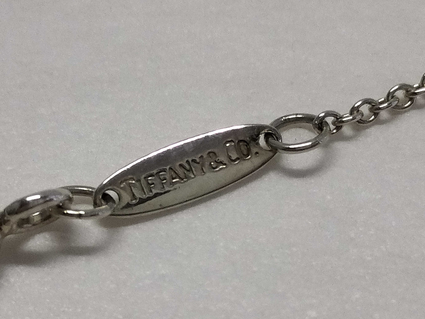 Tiffany & Co. Tiffany Open Web Necklace with 1 Diamond, SV925 Necklace