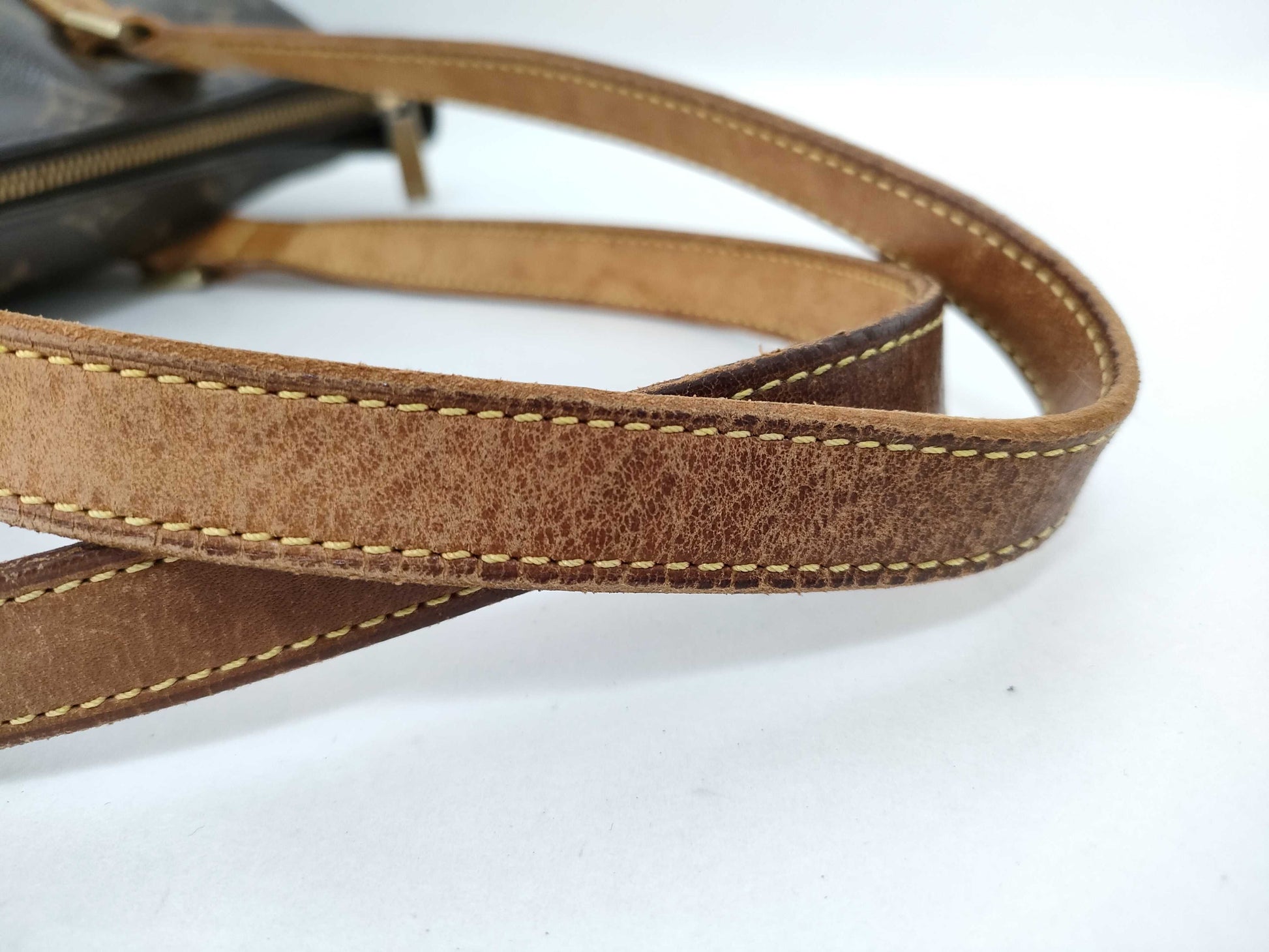 LOUIS VUITTON Monogram Caba Piano Tote Bag M51148 VI0094