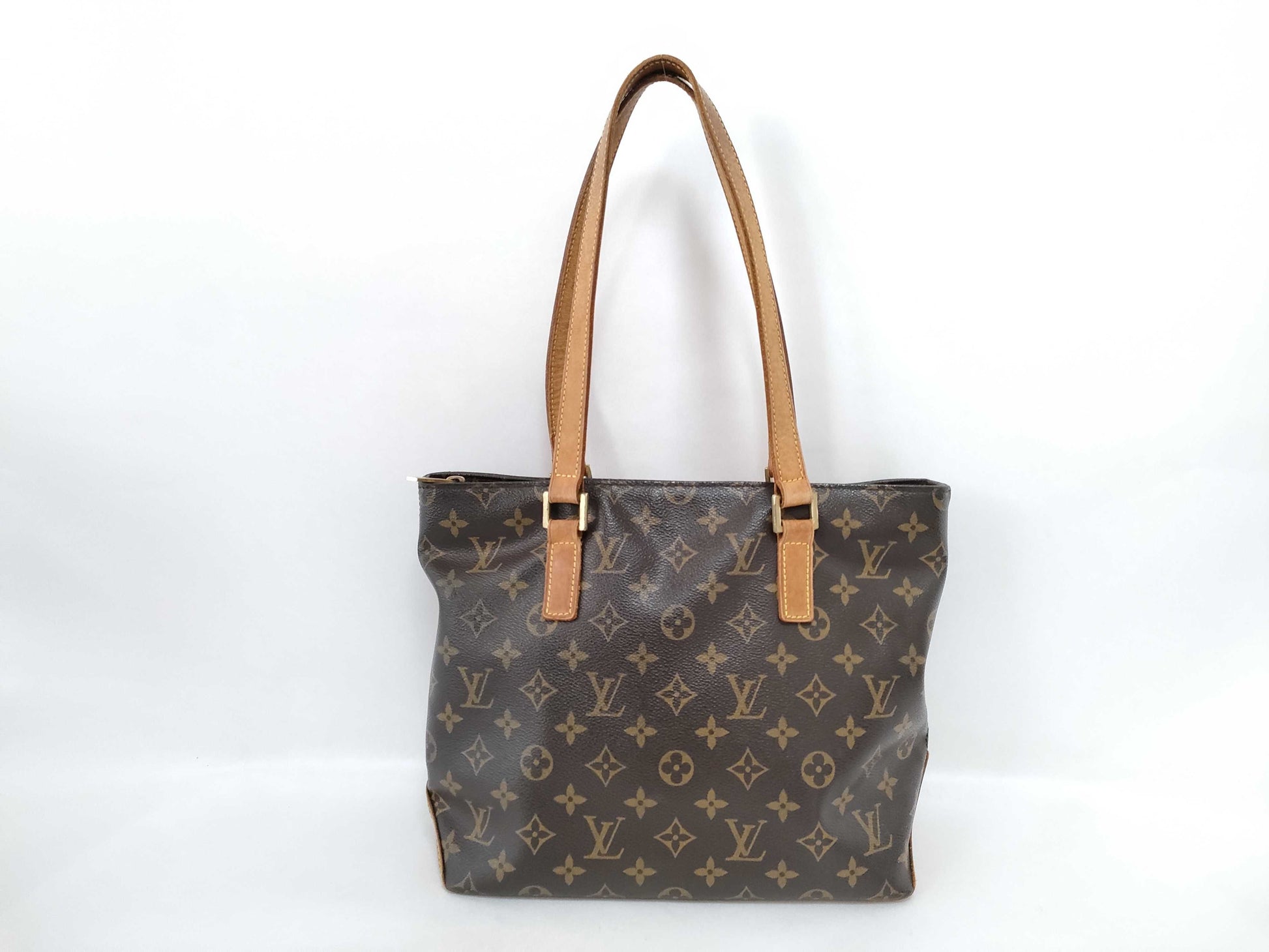 LOUIS VUITTON Monogram Caba Piano Tote Bag M51148 VI0094